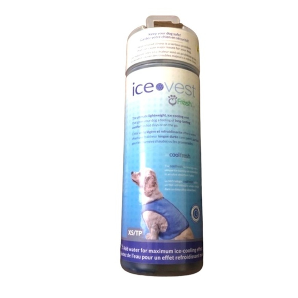 Xs ice cooling vest for dogs
